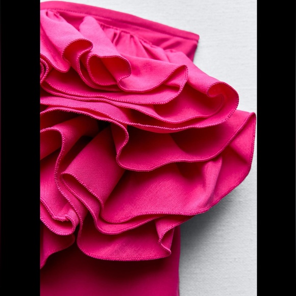 STRAPPY VOLUMINOUS BODYSUIT - Picture 7 of 7